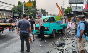 Kecelakaan Beruntun di Jalan Jogja-Wonosari Bantul: Satu Pengemudi Meninggal Dunia