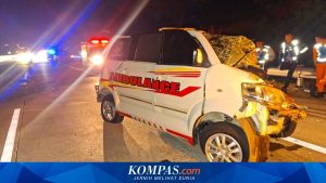 Kecelakaan Beruntun di Tol Batang-Semarang: Ambulans Terlibat, Tiga Orang Meninggal Dunia