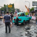 Kecelakaan Beruntun Empat Kendaraan di Piyungan, Sopir Pikap Meninggal Dunia