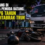 Kecelakaan Fatal di Depan Kantor PDAM Batang: Truk Bertabrakan dengan Sepeda Motor, Satu Orang Tewas