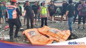 Kecelakaan Maut di Pelintasan Tanpa Palang: Dua Orang Tewas Tertabrak Kereta Api
