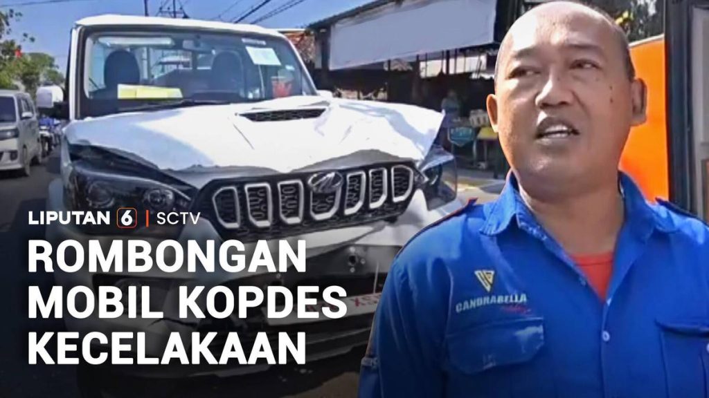 Kecelakaan Rombongan Mobil Kopdes, Sejumlah Korban Berjatuhan