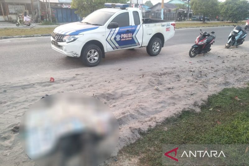 Kecelakaan Tunggal di Palangka Raya: Seorang Pria Tanpa Identitas Ditemukan Tewas