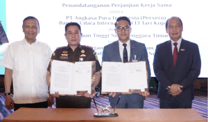 Kejati NTT dan PT Angkasa Pura Indonesia Tandatangani Perjanjian Kerja Sama Strategis