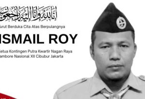 Kepergian Pembina Pendamping Jamnas XII dari Nagan Raya di Cibubur Jakarta