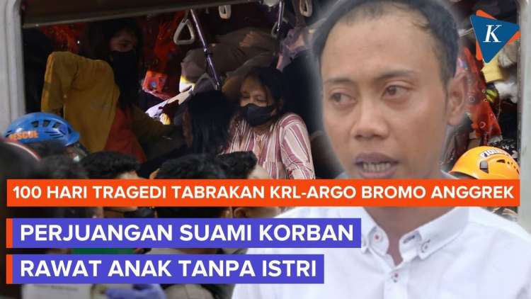Kisah Perjuangan Suami Korban Tabrakan KRL-Argo Bromo: Pulihkan Trauma dan Rawat Anak