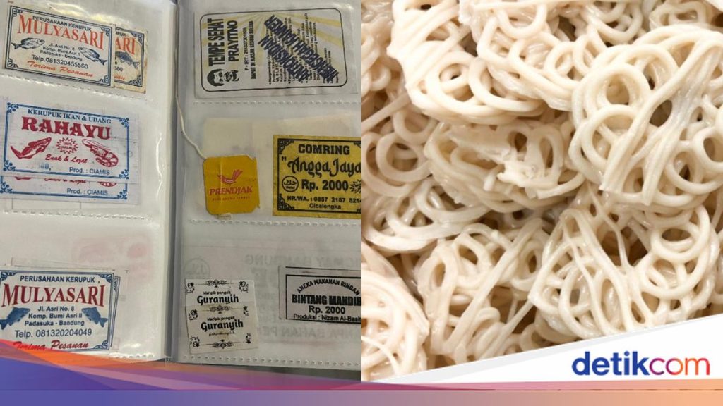 Kisah Unik Kolektor di Bandung: 20 Tahun Mengumpulkan Ratusan Label Kerupuk Lawas