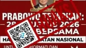 Klaim Libur Bersama 28 Agustus 2026 yang Ditetapkan Presiden Prabowo Adalah Hoaks