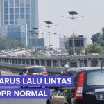 Kondisi Arus Lalu Lintas di Depan Gedung DPR pada Jumat Pagi Masih Normal
