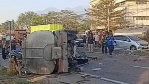 Korban Tewas Kecelakaan Truk Trailer Maut di Gempol Pasuruan Kembali Bertambah, Total 5 Orang