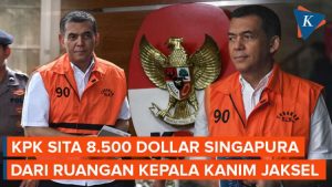 KPK Sita Uang Tunai SGD 8.500 dari Ruang Kerja Kepala Kantor Imigrasi Jakarta Selatan