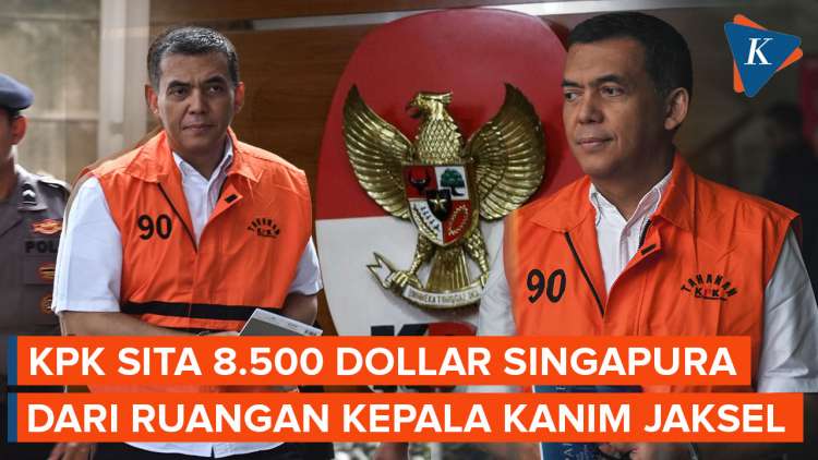 KPK Sita Uang Tunai SGD 8.500 dari Ruang Kerja Kepala Kantor Imigrasi Jakarta Selatan