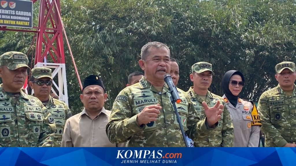 KSAD Laporkan ke Prabowo: Ribuan Jembatan Dibangun Agar Anak Sekolah Tak Lagi Basah-basahan