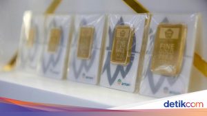 Lonjakan Harga Emas Antam dalam Sepekan Terakhir