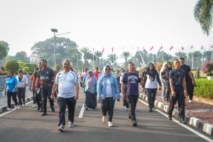 Membangun Semangat Sehat dan Kebersamaan: Kegiatan Inspiratif Siti Fauziah untuk Pegawai Setjen MPR