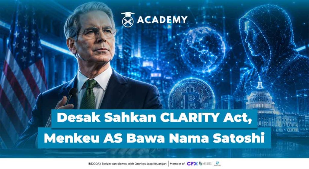 Menkeu AS Dorong Pengesahan CLARITY Act, Satoshi Nakamoto Jadi Sorotan