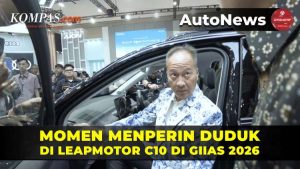 Menperin Uji Coba Leapmotor C10 di GIIAS 2026, Ini Kesan Pertamanya