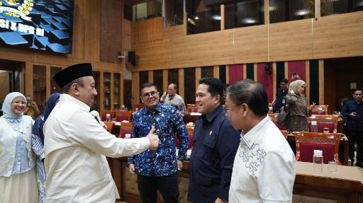 Menpora Erick Bahas Anggaran dan Arah Kebijakan dalam Raker Bersama Komisi X DPR RI