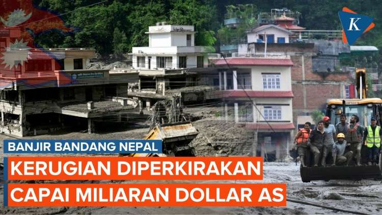 Menteri Keuangan Nepal: Kerugian Akibat Banjir Bandang Diperkirakan Capai Miliaran Dolar AS