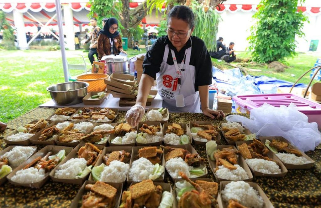 Merayakan Kemerdekaan di Istana: Ragam Kuliner Nusantara Meriahkan Jamuan Rakyat