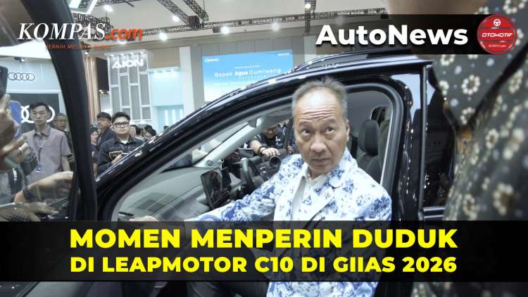 Momen Menperin Uji Coba Leapmotor C10 di GIIAS 2026