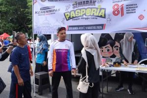 Paspor Sambil Olahraga: Inovasi Imigrasi Banda Aceh Bikin CFD Makin Seru