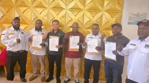 PBB Papua Tengah Resmikan DPC, Natalis Tebai Siapkan Mesin Politik Hadapi Verifikasi Pemilu 2029