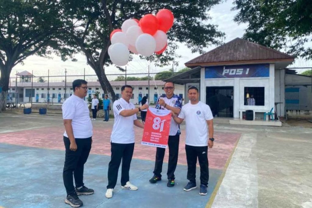 Pekan Olahraga Narapidana Meriahkan HUT RI di Rutan Banda Aceh