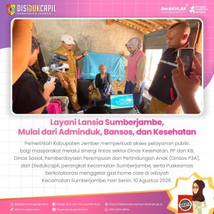 Pelayanan Terpadu untuk Lansia di Sumberjambe: Administrasi Kependudukan, Bantuan Sosial, dan Kesehatan