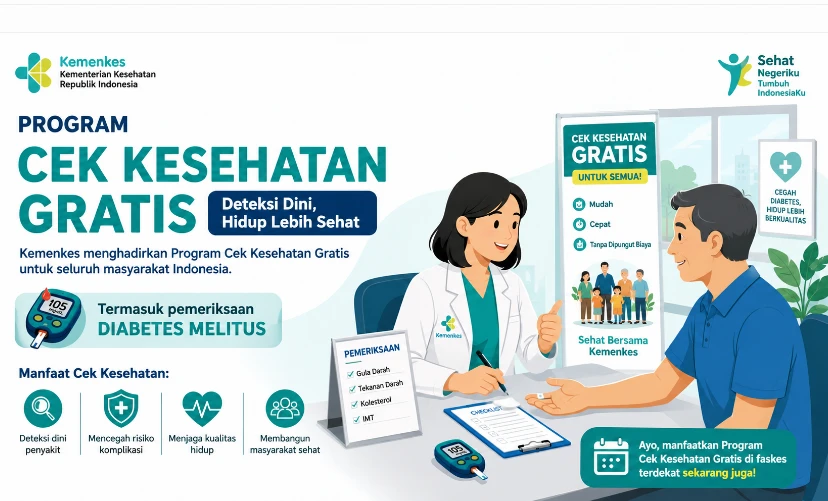 Pemeriksaan Kesehatan Tahunan Gratis: Langkah Awal Cegah Hipertensi dan Diabetes
