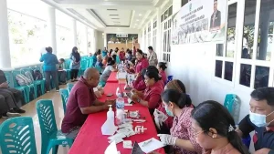 Pemkab Biak Lakukan Pemeriksaan Kesehatan bagi Ratusan Panitia HUT ke-81 Kemerdekaan RI