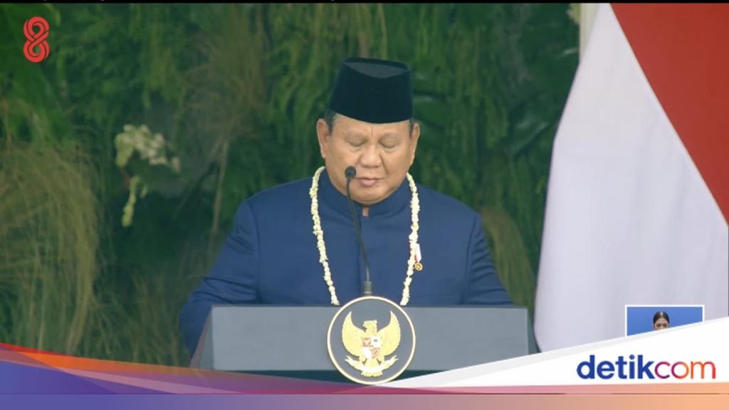 Peringatan HUT ke-81 RI: Prabowo Ajak Hening Cipta untuk Pahlawan dan Korban Bencana