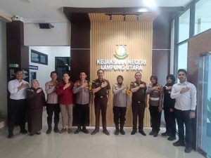 Perkuat Sinergi, Polres Lampung Utara dan Kejaksaan Komitmen Wujudkan Penegakan Hukum Terpadu