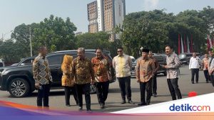 Pimpinan MPR Bertemu Prabowo di Istana Negara