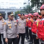 Polda Metro Jaya Siap Siaga: Apel Kesiapan Personel dan Alat Penanggulangan Bencana