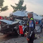 Polisi Selidiki Tabrakan Dua Hiace di Tol Pandaan-Malang, Enam WNA China dan Sopir Luka