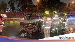 Polisikan Jejep Mercy: Kecepatan Tinggi Jadi Penyebab Kecelakaan Maut di Tol Jagorawi