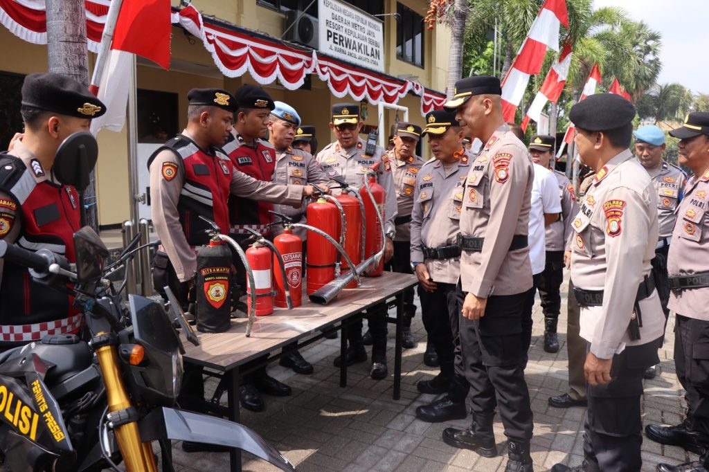 Polres Kepulauan Seribu Siap Hadapi Kemarau Panjang dengan Apel Kesiapsiagaan Bencana 2026