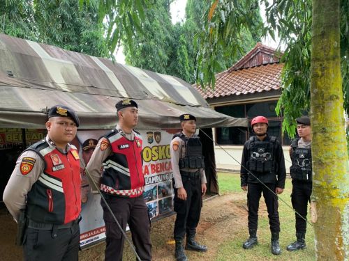 Polres Lampung Utara Bentuk Satgas Bencana Antisipasi El Niño dan Karhutla