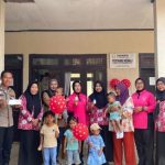 Polres Lampung Utara Gelar Imunisasi dan Pemeriksaan Kesehatan Balita di Posyandu Kemala