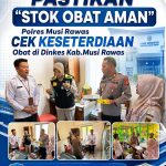 Polres Musi Rawas Pastikan Ketersediaan Obat dan Logistik Kesehatan di Dinkes