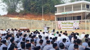 Polres OKU Bersama MUI dan Pemkab OKU Laksanakan Sholat Istisqah untuk Memohon Hujan