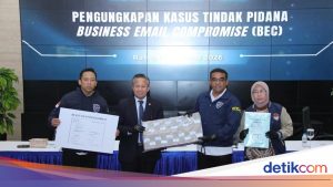 Polri dan FBI Bongkar Sindikat Penipuan Email Bisnis Internasional, Dua Warga China Jadi Tersangka