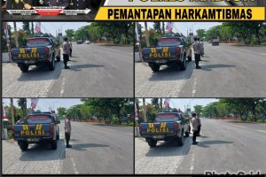 Polsek Balerejo Gelar Patroli Strong Point di Jalur Madiun-Surabaya untuk Cegah Kriminalitas dan Kecelakaan