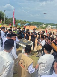 Polsek Belakang Padang Kawal Peresmian Ponpes Nur Iman oleh Ketua MPR RI