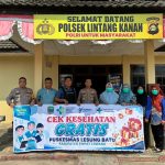 Polsek Lintang Kanan Bersama Puskesmas Lesung Batu Gelar Pemeriksaan Kesehatan Gratis untuk Personel