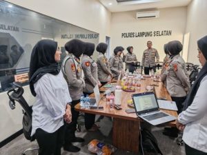 Polwan Polres Lampung Selatan Tingkatkan Kesadaran Kesehatan Mental Lewat Seminar Interaktif