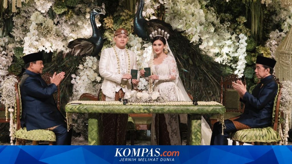 Prabowo dan Jokowi Hadir Sebagai Saksi Pernikahan Kasespri Rizky Irmansyah