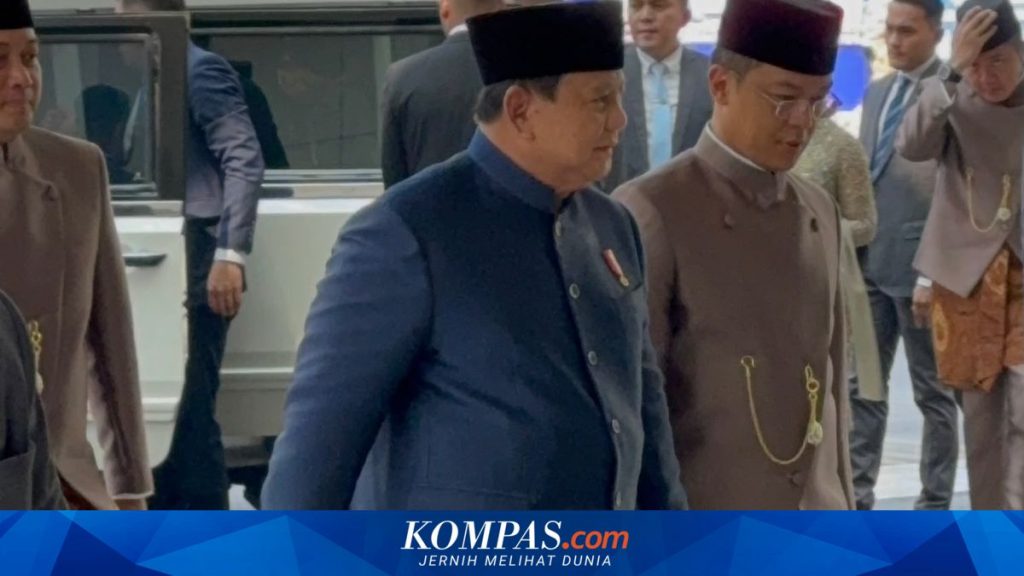 Prabowo Hadiri Pernikahan Kepala Sekretariat, Rizky Irmansyah, dan Jadi Saksi Akad