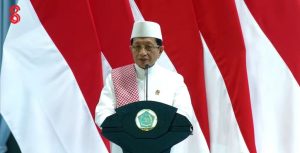 Prabowo Kirim Salam Hangat dalam Zikir dan Doa Kebangsaan di Monas